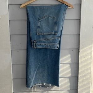 EUC We The Free Straight Up Baggy Jeans 30 Free People